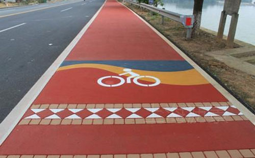 温泉彩色沥青涂料