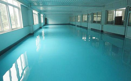 温泉水性杂化聚氨酯地坪涂料